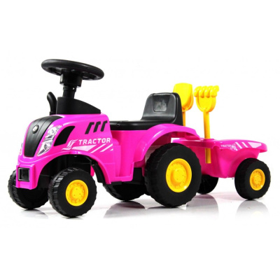 Детский толокар RiverToys G101GG розовый 01